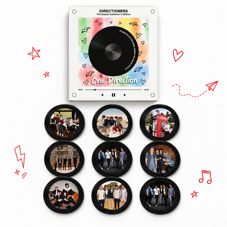 1 Direction Magnetic Vinyls